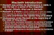 Macbeth  Introduction
