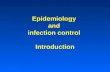 Epidemiology  and  infection control  Introduction