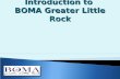 Introduction to  BOMA Greater Little Rock