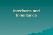 Interfaces and Inheritance