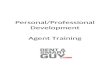 Personal/Professional Development Agent Training