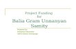 Project Funding  for Balia Gram Unnanyan Samity
