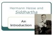 Hermann Hesse and Siddhartha