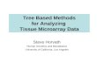 Tree Based Methods for Analyzing  Tissue Microarray Data