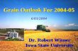 Grain Outlook For 2004-05