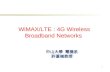 WiMAX/LTE : 4G Wireless Broadband Networks