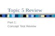 Topic 5 Review