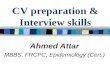 CV preparation & Interview skills