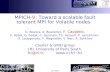 MPICH- V : Toward a scalable fault tolerant MPI for  V olatile nodes