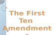 The First Ten  Amendments