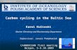 Karol Kuli n ski Marine Chemistry and Biochemistry Department Supervisor: Janusz Pempkowiak