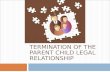 Termination of the Parent Child Legal Relationship