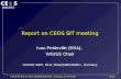 Report on CEOS SIT meeting