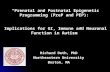 “Prenatal and Postnatal Epigenetic Programming ( PreP  and PEP):