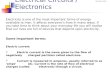 Electrical Circuits / Electronics