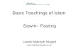 Basic Teachings of Islam