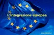 L’Integrazione europea