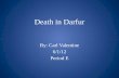 Death in Darfur
