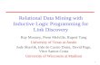 Relational Data Mining with Inductive Logic Programming for Link Discovery