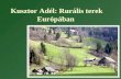 Kusztor Adél: Rurális terek Európában