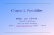 Chapter 2. Probability
