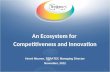 An  Ecosystem  for  Competitiveness  and Innovation Hervé Mouren, TERATEC  Managing Director