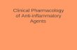 Clinical Pharmacology of A nti-inflammatory Agents
