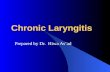 Chronic Laryngitis