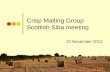 Crisp Malting Group Scottish Siba meeting
