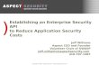Establishing an Enterprise Security API to Reduce Application Security Costs