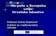 Na putu u Europsku uniju: Hrvatsko iskustvo
