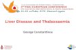 Liver Disease and Thalassaemia