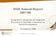 DSD Annual Report 2007/08