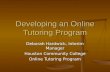 Developing an Online Tutoring Program