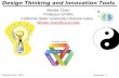 Design Thinking and Innovation Tools