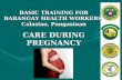 CARE DURING PREGNANCY