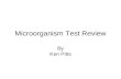 Microorganism Test Review