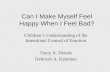 Can I Make Myself Feel Happy When I Feel Bad?