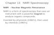 Chapter 13   NMR Spectroscopy