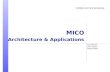 MICO Architecture & Applications
