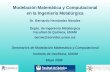 Modelación Matemática y Computacional en la Ingeniería Metalúrgica