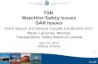 TSB  Watchlist Safety Issues SAR Issues
