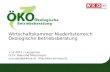 Wirtschaftskammer Niederösterreich Ökologische Betriebsberatung 1.12.2011  /  Langenlois