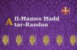 Il- Ħ ames Ħadd  tar- Randan