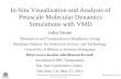 In-Situ Visualization and Analysis of Petascale Molecular Dynamics Simulations with VMD