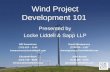 Wind Project Development 101
