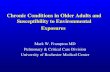 Chronic Conditions in Older Adults and Susceptibility to Environmental Exposures