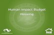 Human Impact Budget Housing