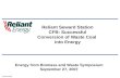 Reliant Seward Station CFB: Successful Conversion of Waste Coal  into Energy