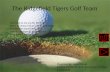 The Ridgefield Tigers Golf Team